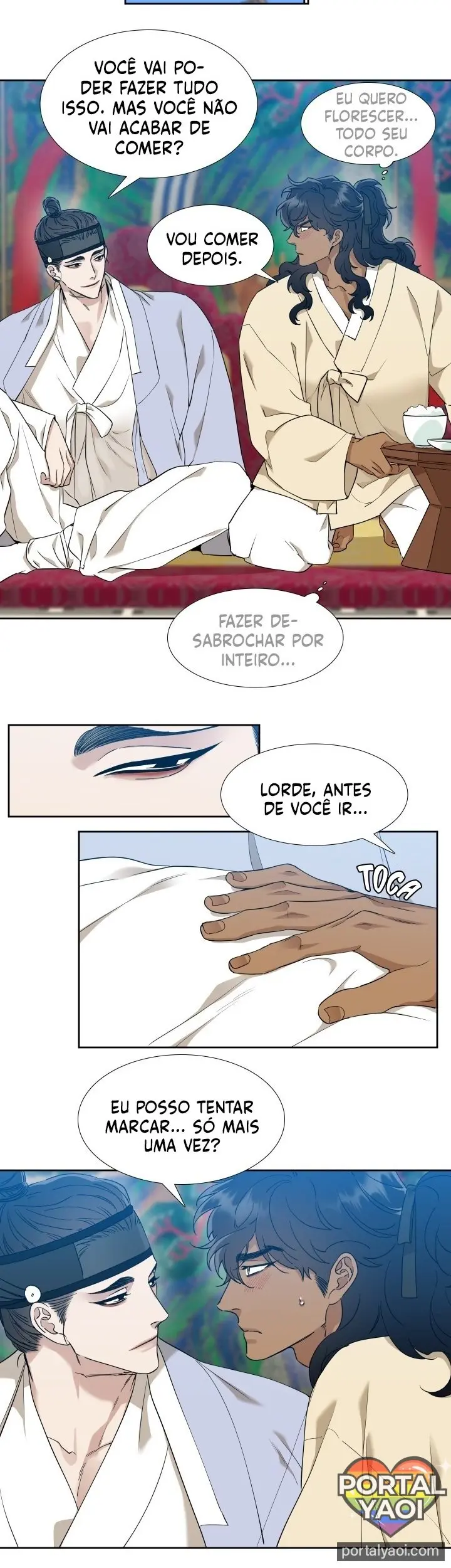 Pegadas De Tigre Sobre a Neve – Capítulo 21 Yaoi – Página 6