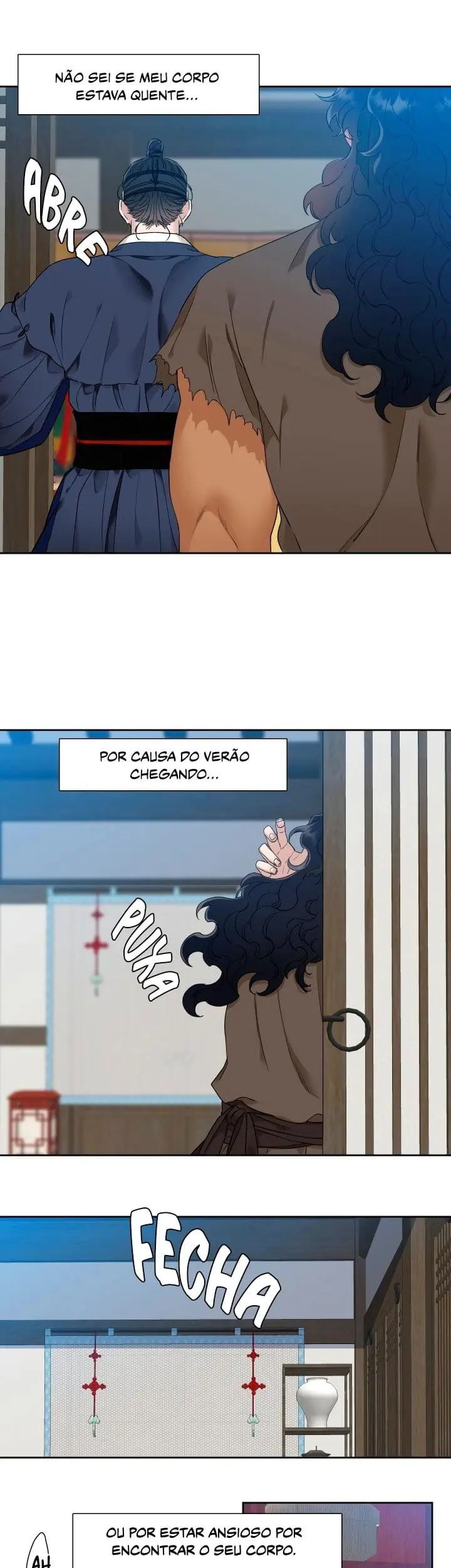 Pegadas De Tigre Sobre a Neve – Capítulo 22 Yaoi – Página 18