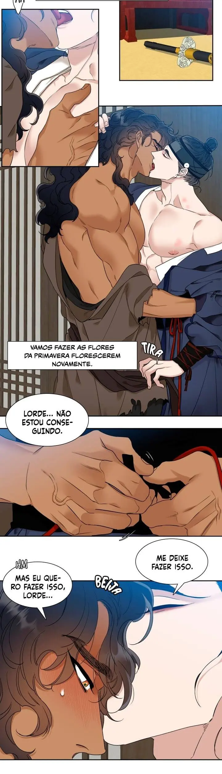 Pegadas De Tigre Sobre a Neve – Capítulo 22 Yaoi – Página 19