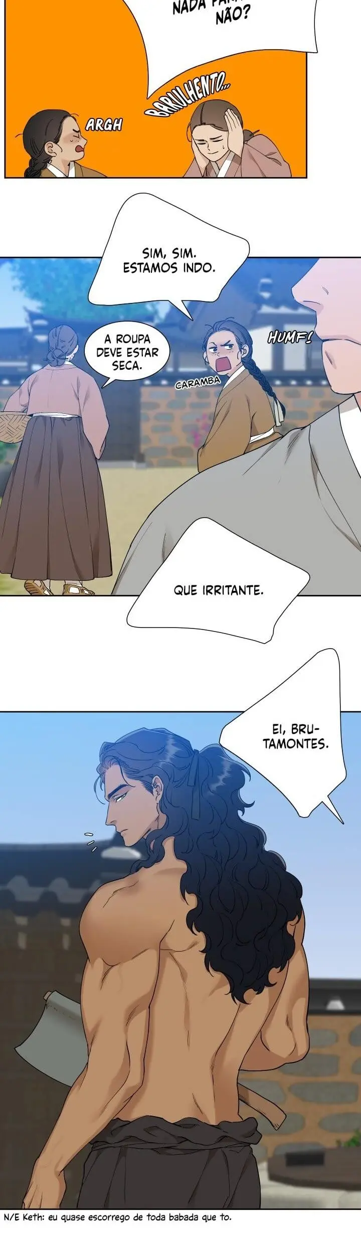 Pegadas De Tigre Sobre a Neve – Capítulo 24 Yaoi – Página 17