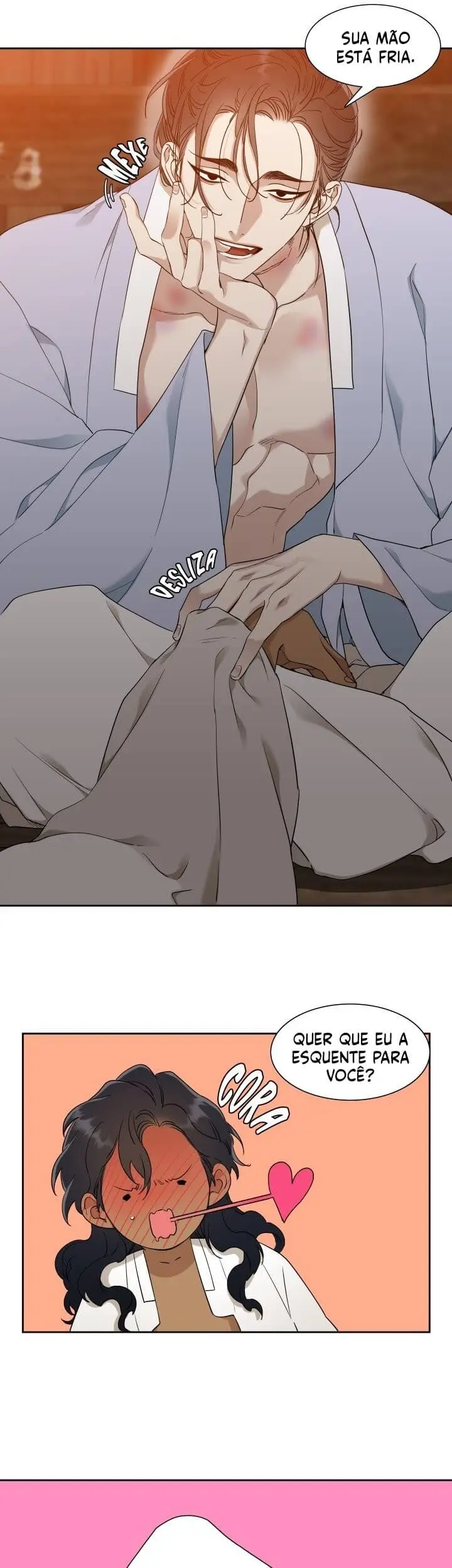 Pegadas De Tigre Sobre a Neve – Capítulo 24 Yaoi – Página 8