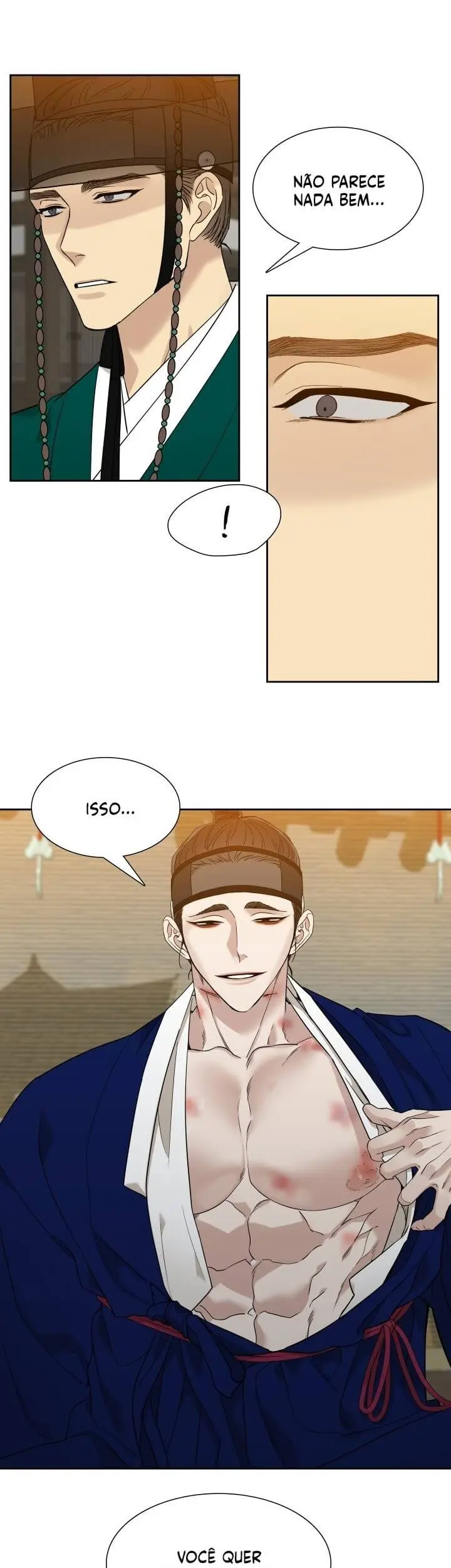 Pegadas De Tigre Sobre a Neve – Capítulo 25 Yaoi – Página 22