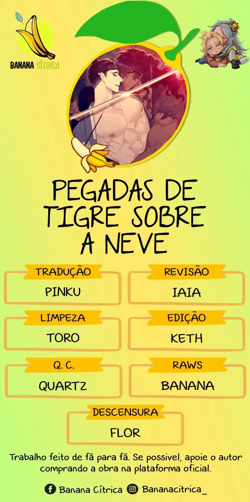 Pegadas De Tigre Sobre a Neve – Capítulo 28 Yaoi – Página 1