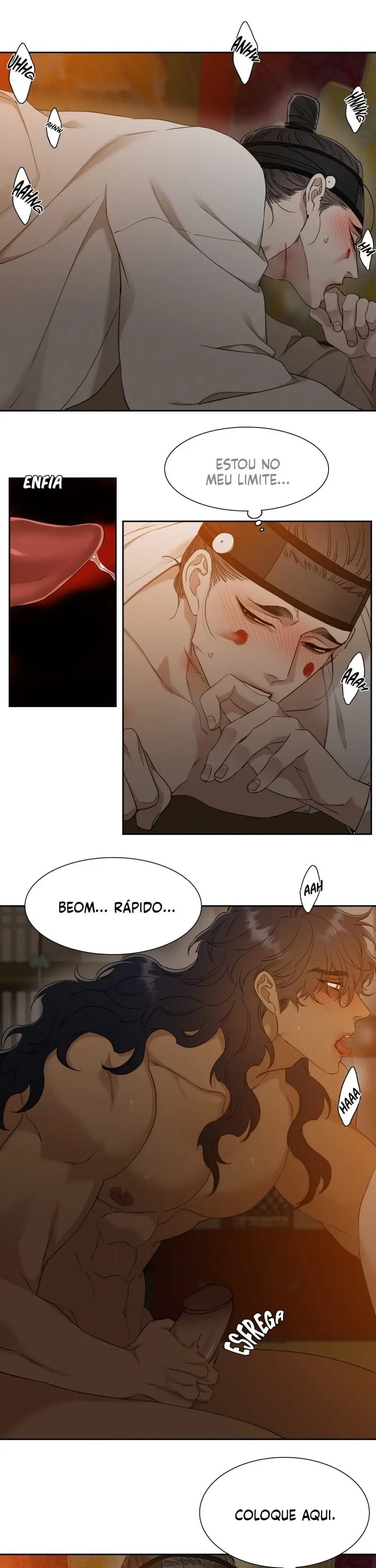 Pegadas De Tigre Sobre a Neve – Capítulo 28 Yaoi – Página 14