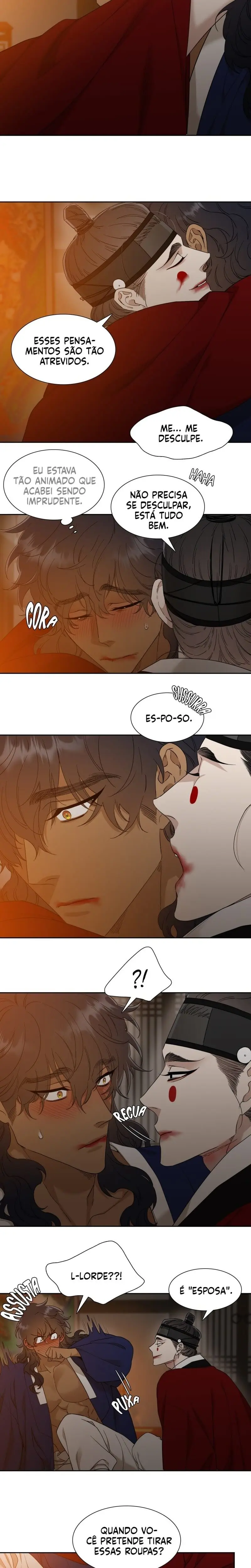 Pegadas De Tigre Sobre a Neve – Capítulo 28 Yaoi – Página 7