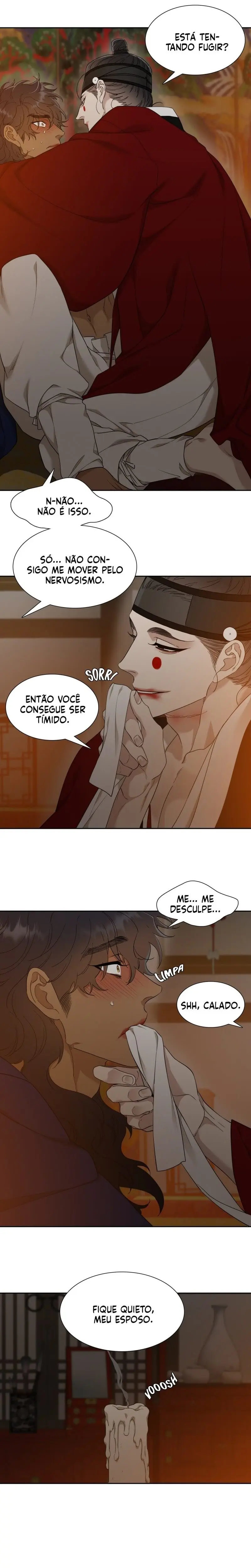 Pegadas De Tigre Sobre a Neve – Capítulo 28 Yaoi – Página 9