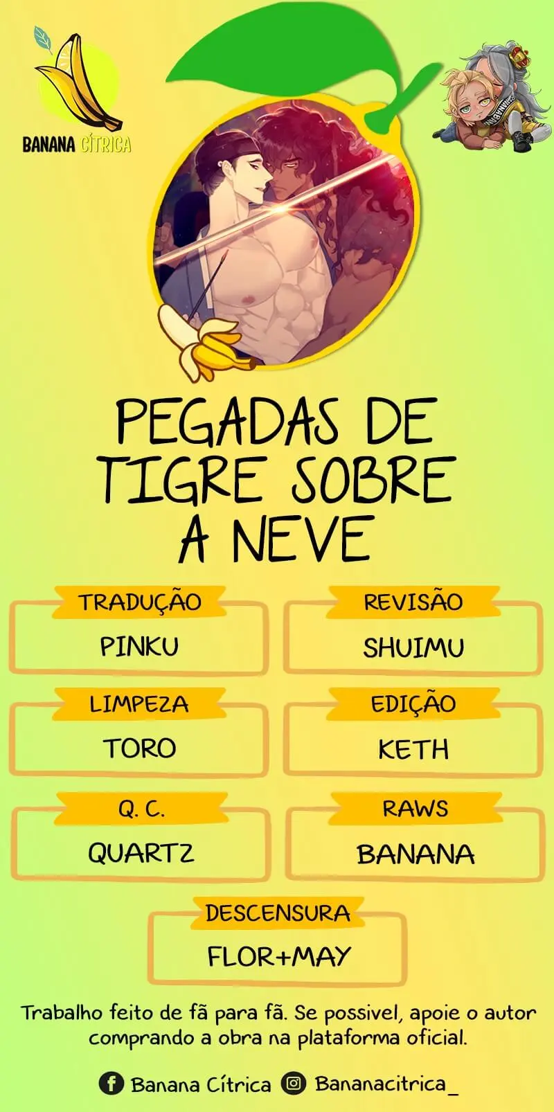 Pegadas De Tigre Sobre a Neve – Capítulo 30 Yaoi – Página 1