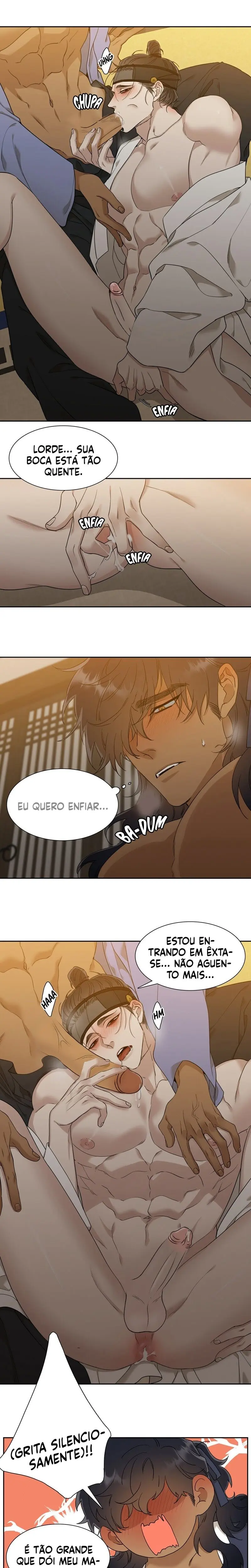 Pegadas De Tigre Sobre a Neve – Capítulo 30 Yaoi – Página 10