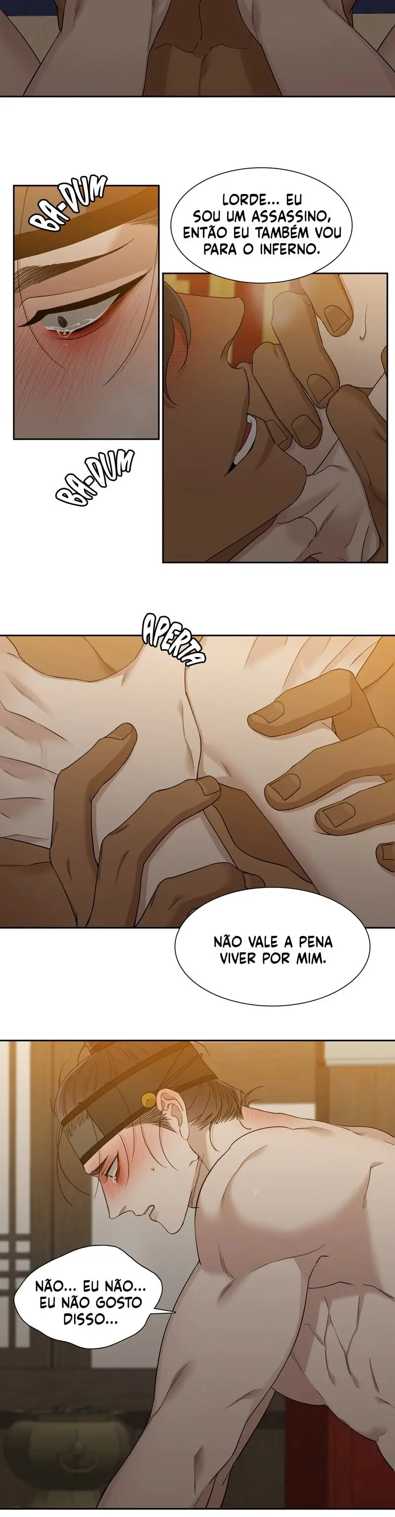 Pegadas De Tigre Sobre a Neve – Capítulo 30 Yaoi – Página 15