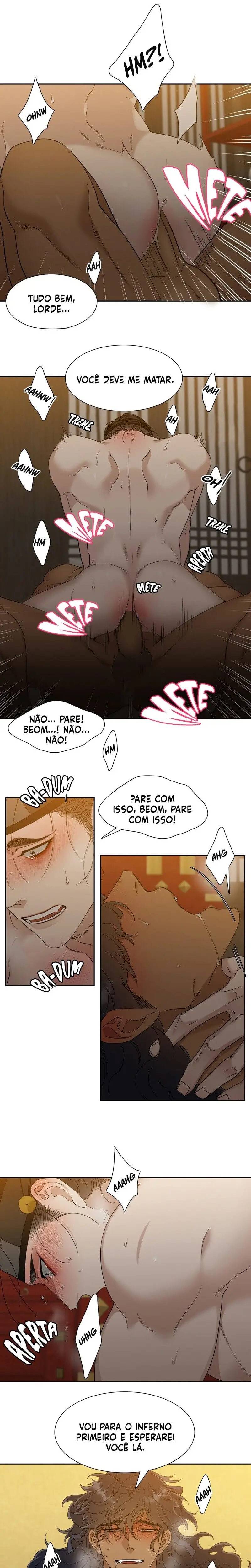 Pegadas De Tigre Sobre a Neve – Capítulo 30 Yaoi – Página 16