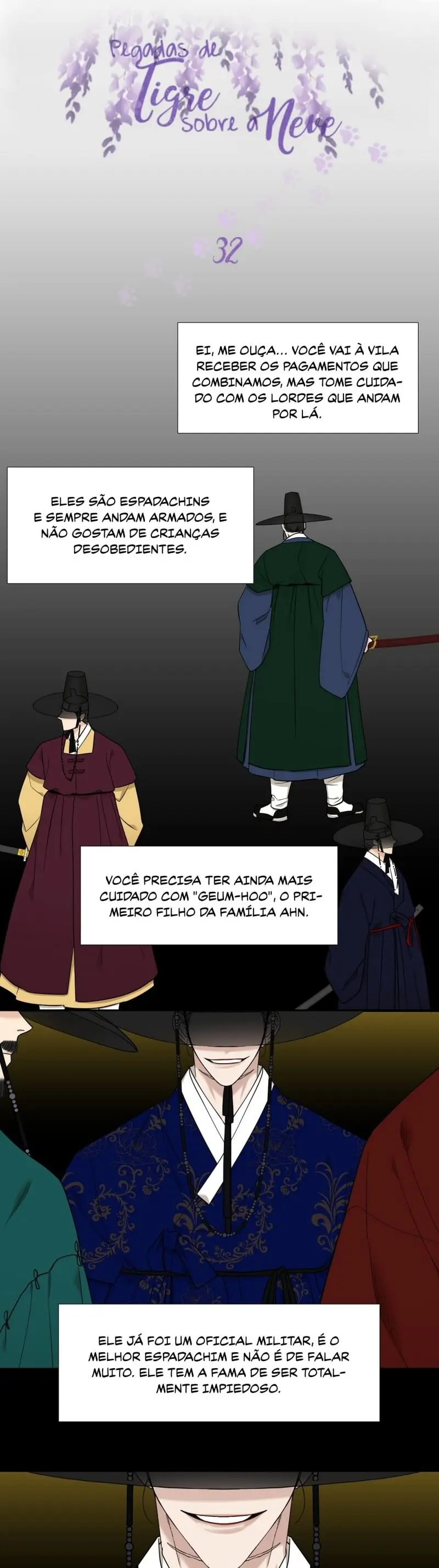 Pegadas De Tigre Sobre a Neve – Capítulo 32 Yaoi – Página 2