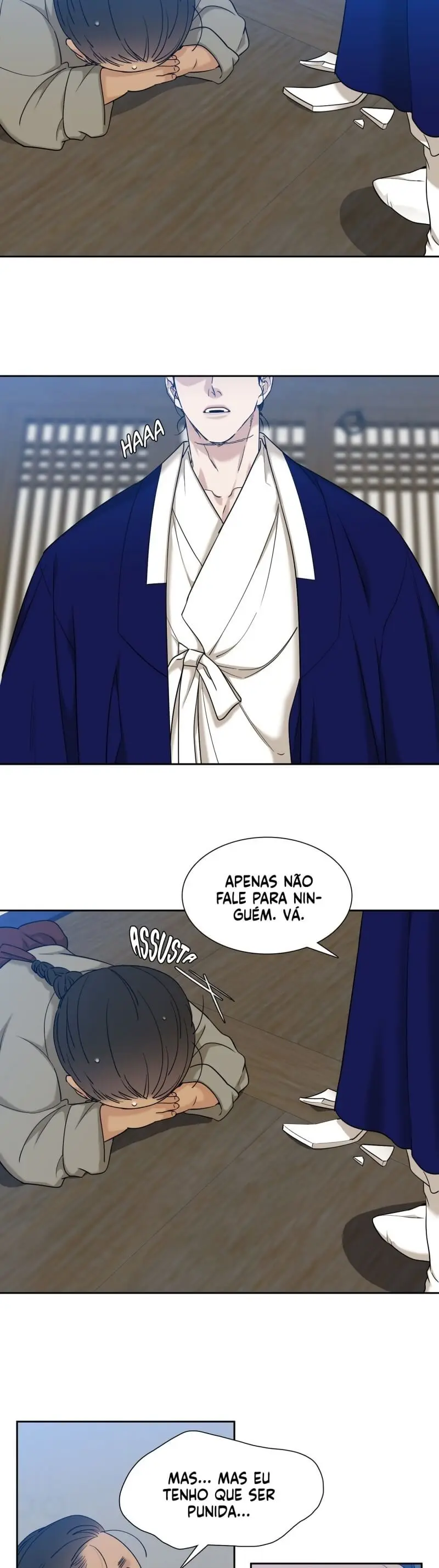 Pegadas De Tigre Sobre a Neve – Capítulo 34 Yaoi – Página 10