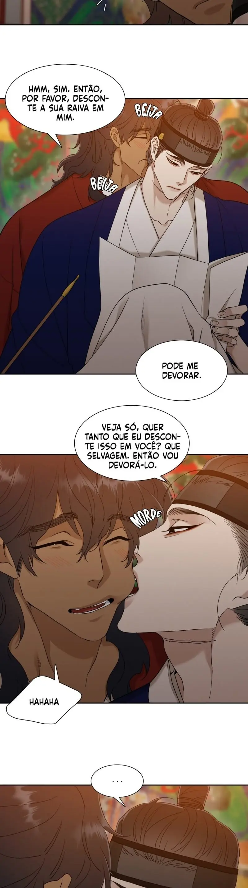 Pegadas De Tigre Sobre a Neve – Capítulo 34 Yaoi – Página 17