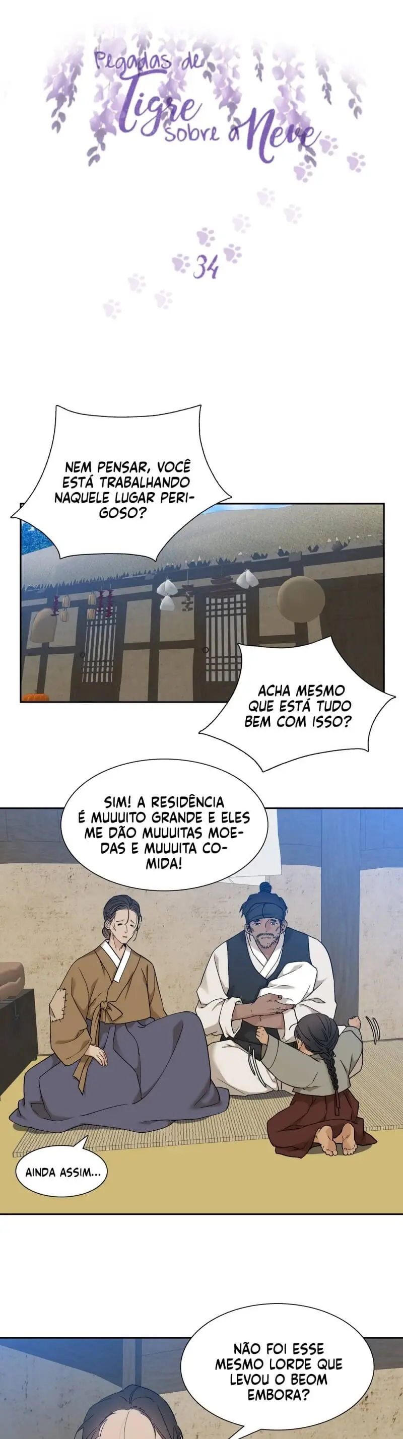 Pegadas De Tigre Sobre a Neve – Capítulo 34 Yaoi – Página 2
