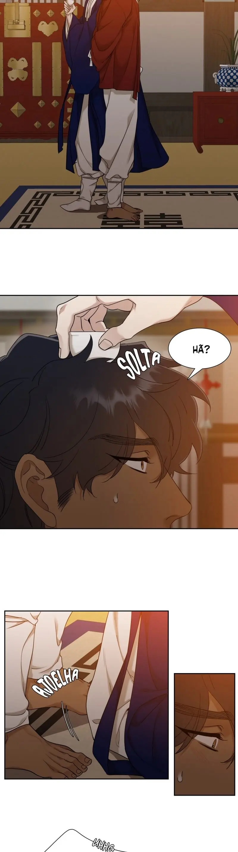 Pegadas De Tigre Sobre a Neve – Capítulo 34 Yaoi – Página 20