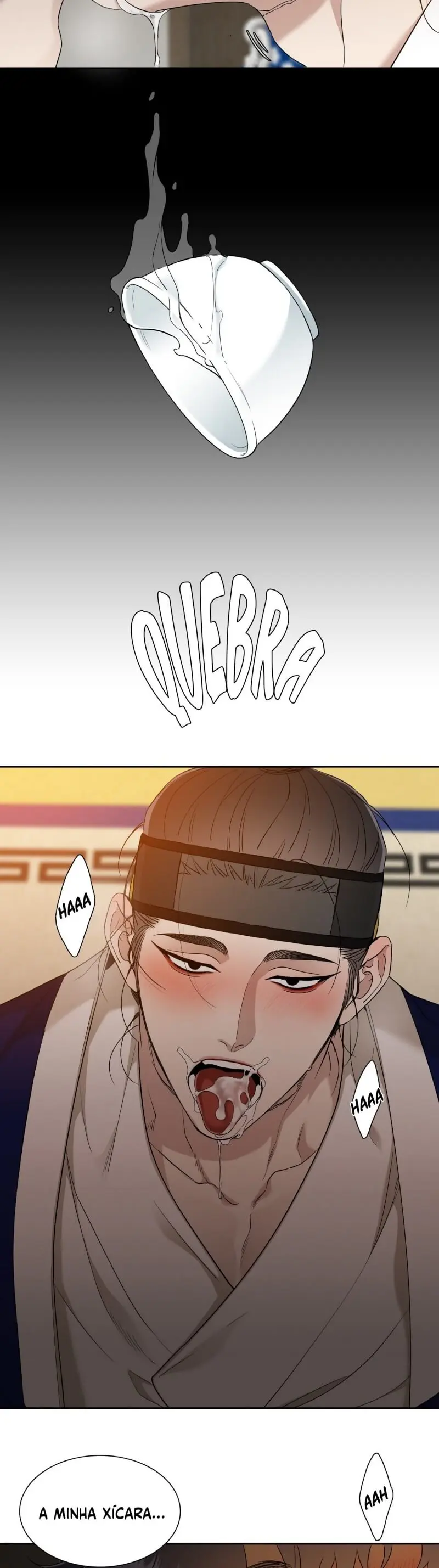 Pegadas De Tigre Sobre a Neve – Capítulo 34 Yaoi – Página 27