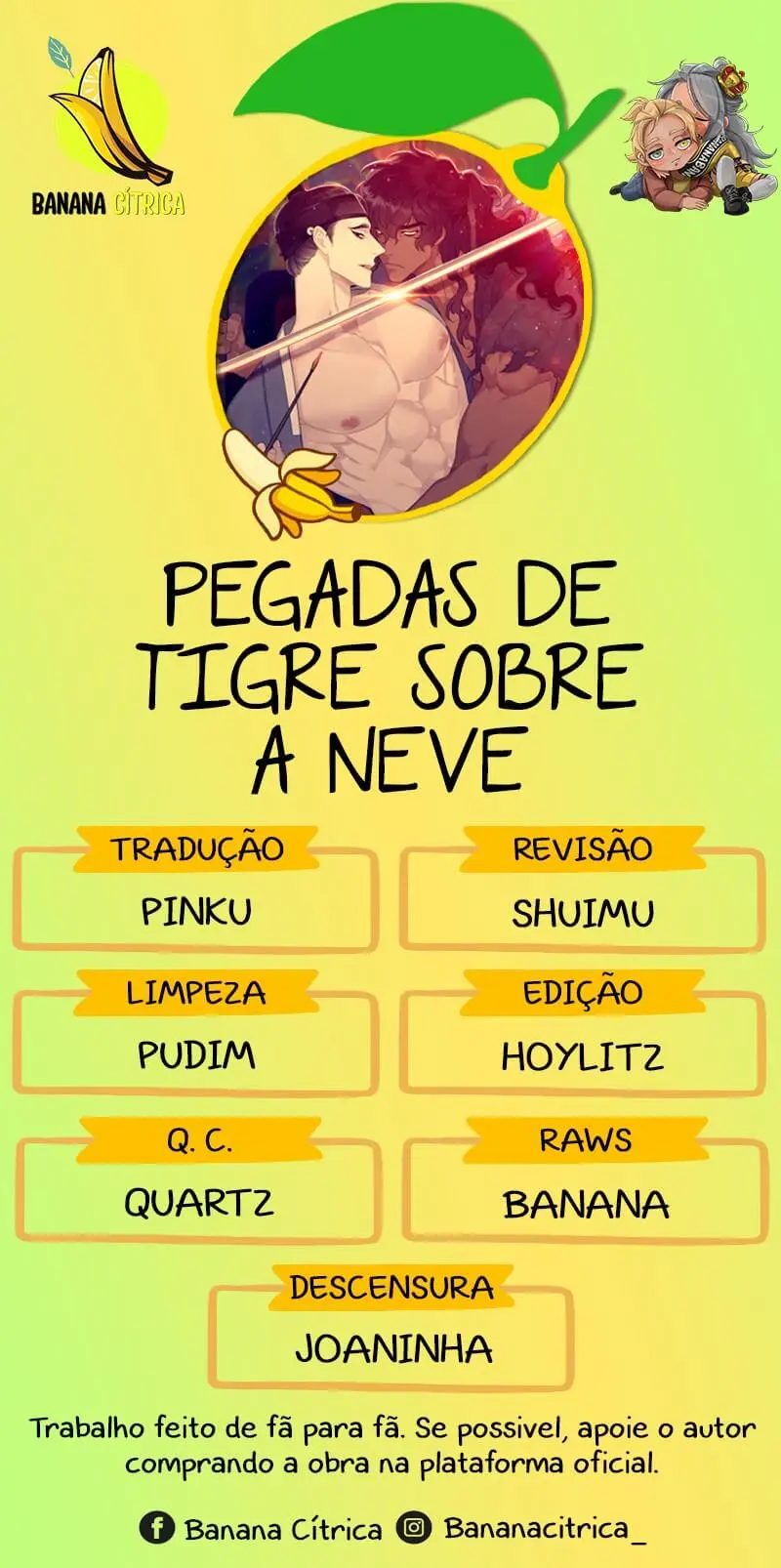 Pegadas De Tigre Sobre a Neve – Capítulo 35 Yaoi – Página 1