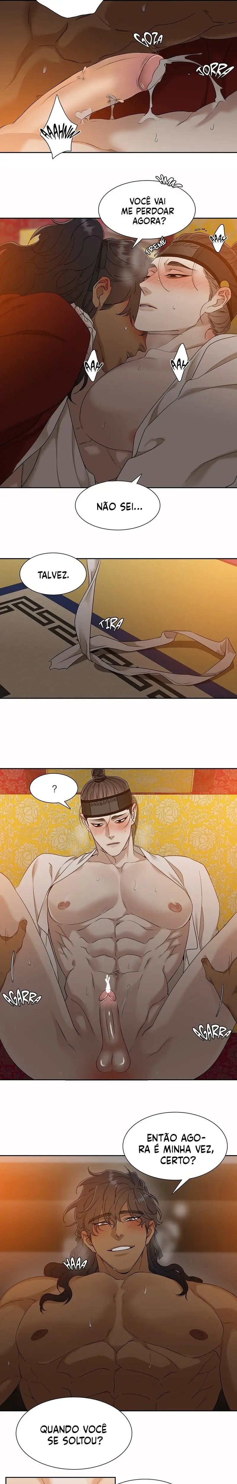 Pegadas De Tigre Sobre a Neve – Capítulo 35 Yaoi – Página 13