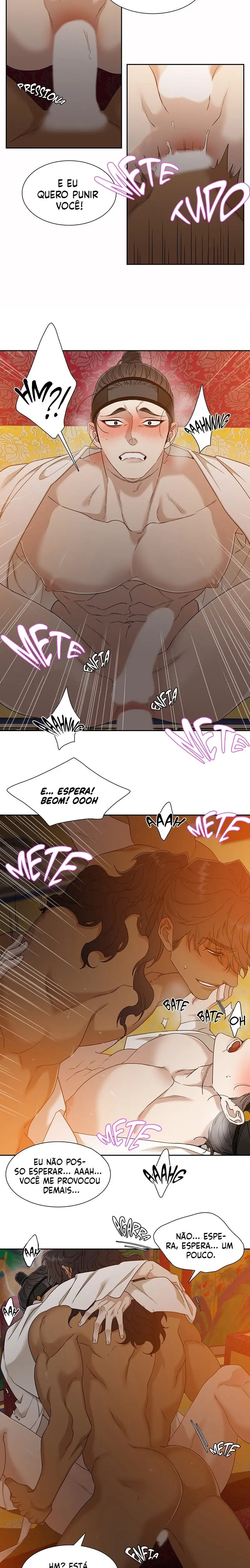 Pegadas De Tigre Sobre a Neve – Capítulo 35 Yaoi – Página 15