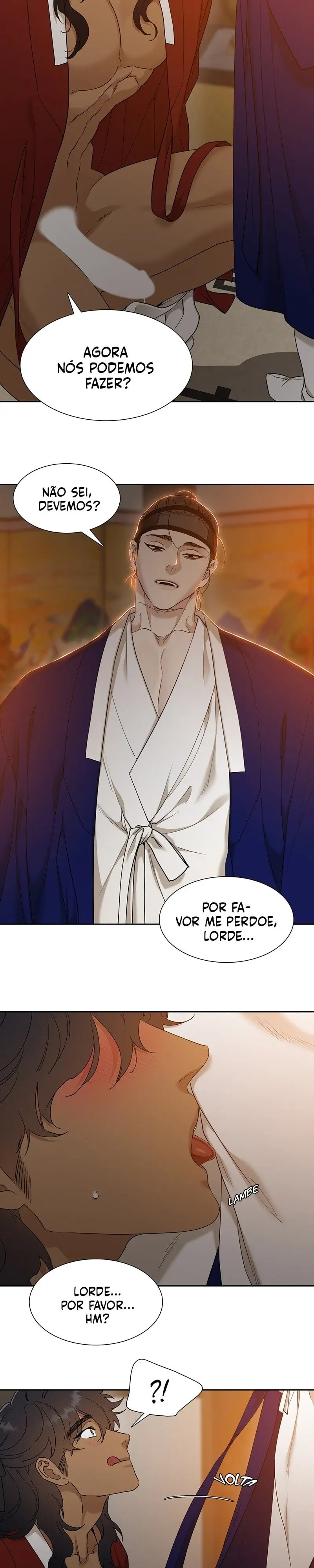 Pegadas De Tigre Sobre a Neve – Capítulo 35 Yaoi – Página 4