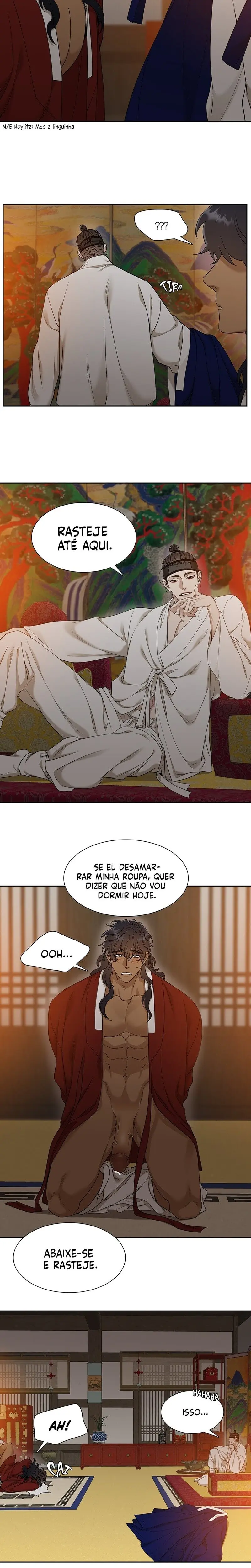 Pegadas De Tigre Sobre a Neve – Capítulo 35 Yaoi – Página 5