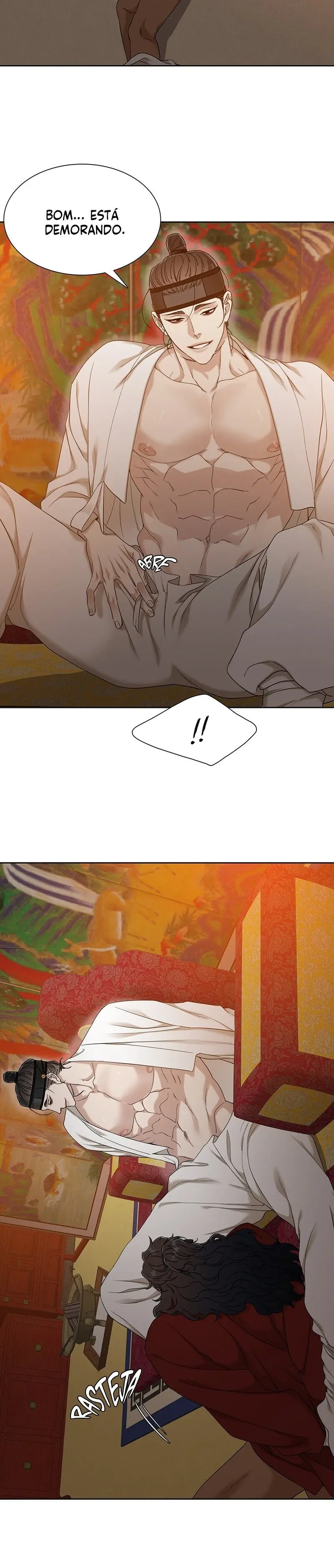 Pegadas De Tigre Sobre a Neve – Capítulo 35 Yaoi – Página 7