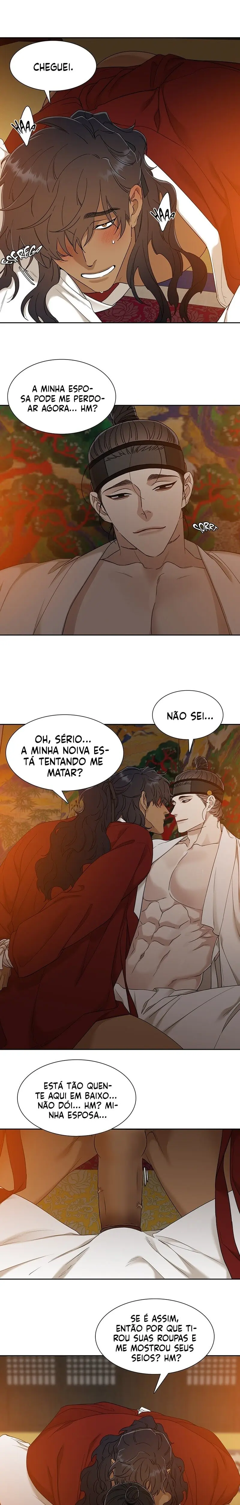 Pegadas De Tigre Sobre a Neve – Capítulo 35 Yaoi – Página 8