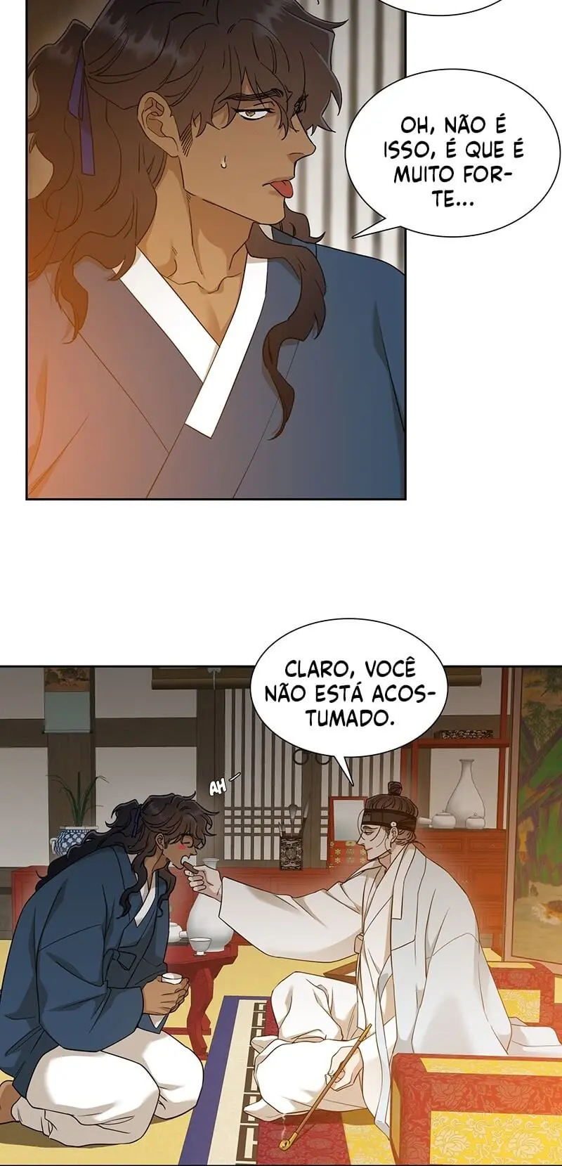 Pegadas De Tigre Sobre a Neve – Capítulo 36 Yaoi – Página 15