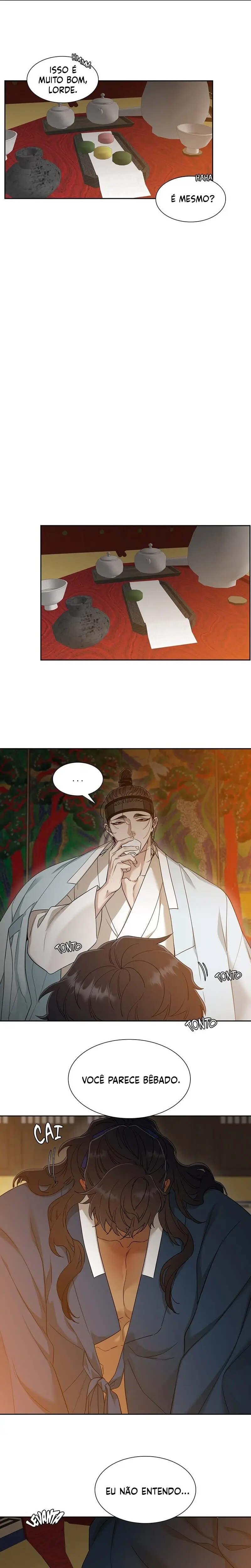 Pegadas De Tigre Sobre a Neve – Capítulo 36 Yaoi – Página 16