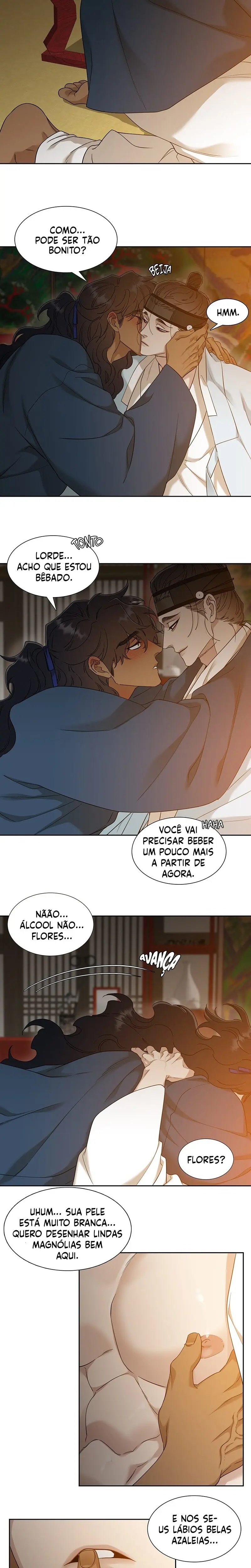 Pegadas De Tigre Sobre a Neve – Capítulo 36 Yaoi – Página 17