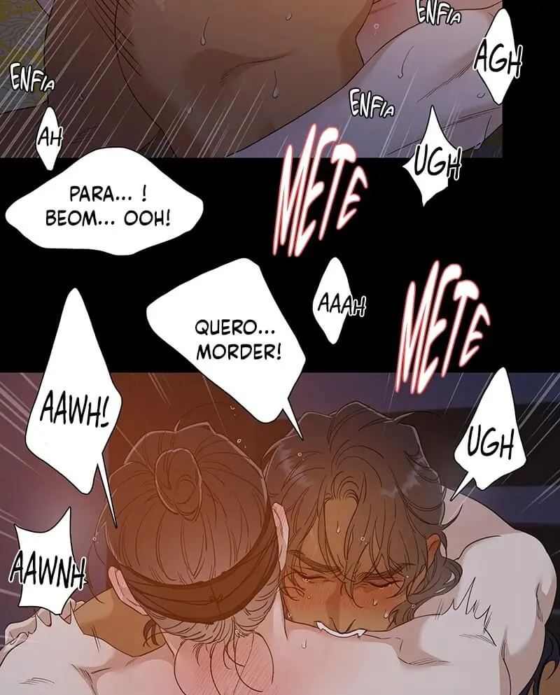 Pegadas De Tigre Sobre a Neve – Capítulo 37 Yaoi – Página 12