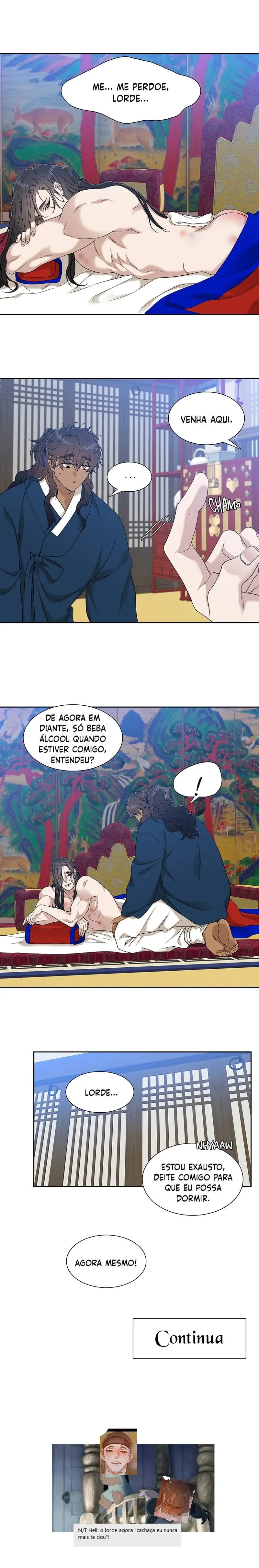 Pegadas De Tigre Sobre a Neve – Capítulo 37 Yaoi – Página 15