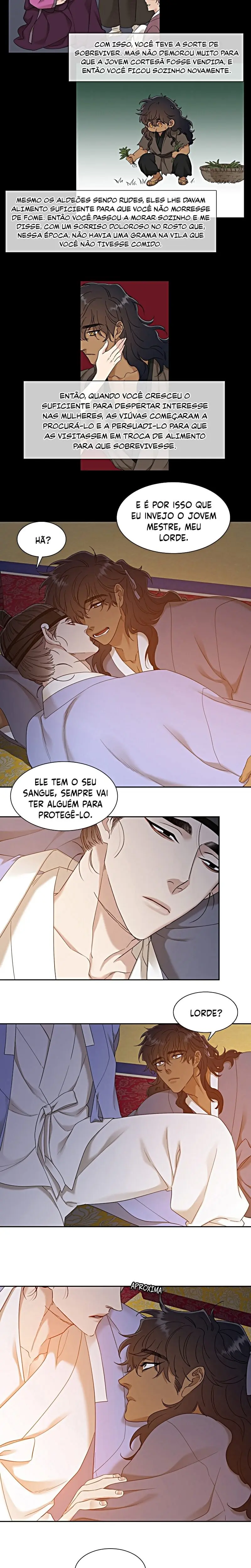 Pegadas De Tigre Sobre a Neve – Capítulo 38 Yaoi – Página 12