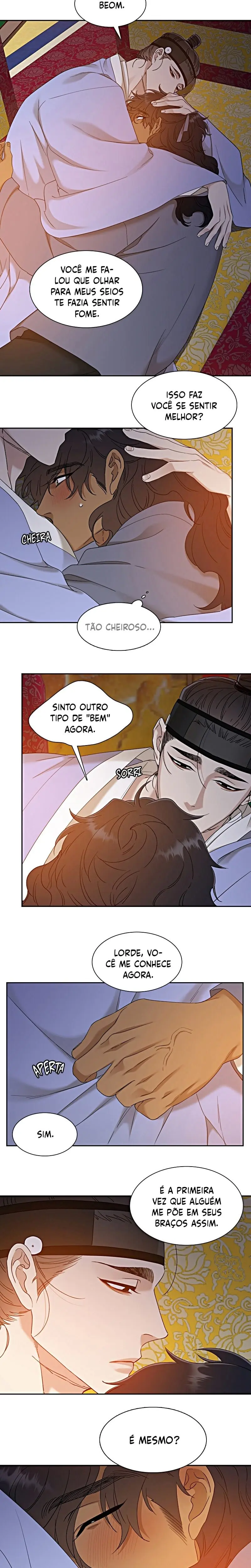 Pegadas De Tigre Sobre a Neve – Capítulo 38 Yaoi – Página 13