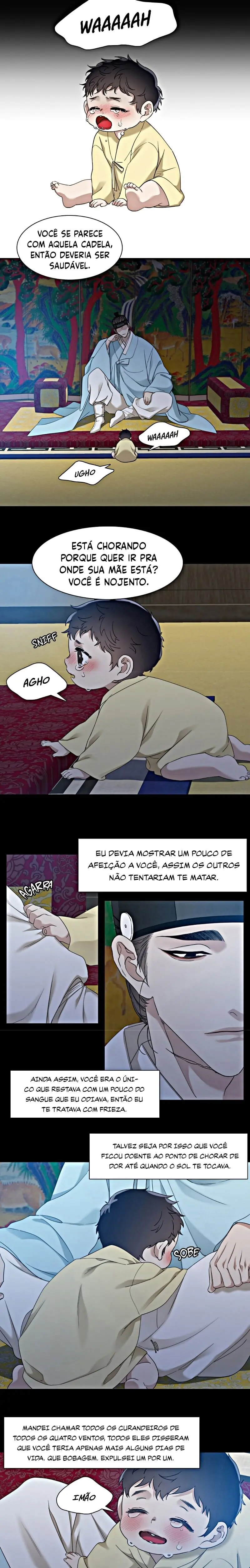 Pegadas De Tigre Sobre a Neve – Capítulo 38 Yaoi – Página 5