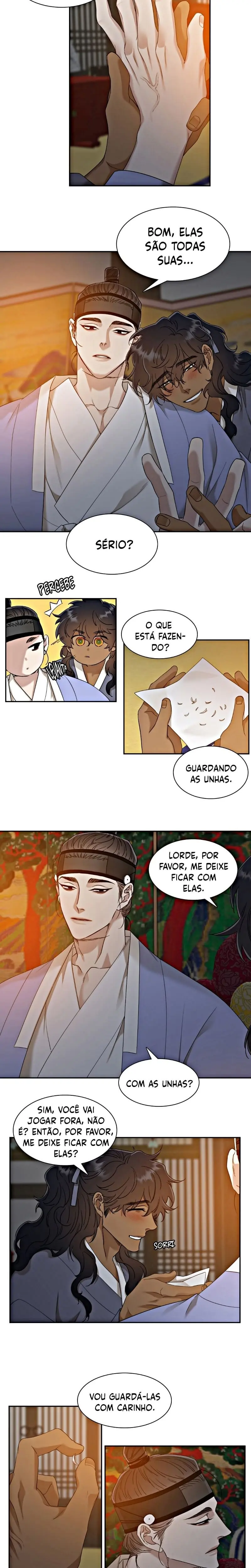 Pegadas De Tigre Sobre a Neve – Capítulo 38 Yaoi – Página 8