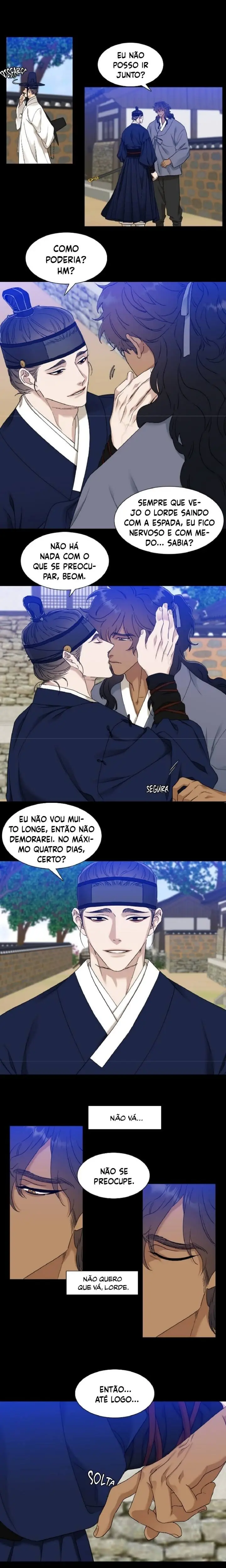 Pegadas De Tigre Sobre a Neve – Capítulo 39 Yaoi – Página 4