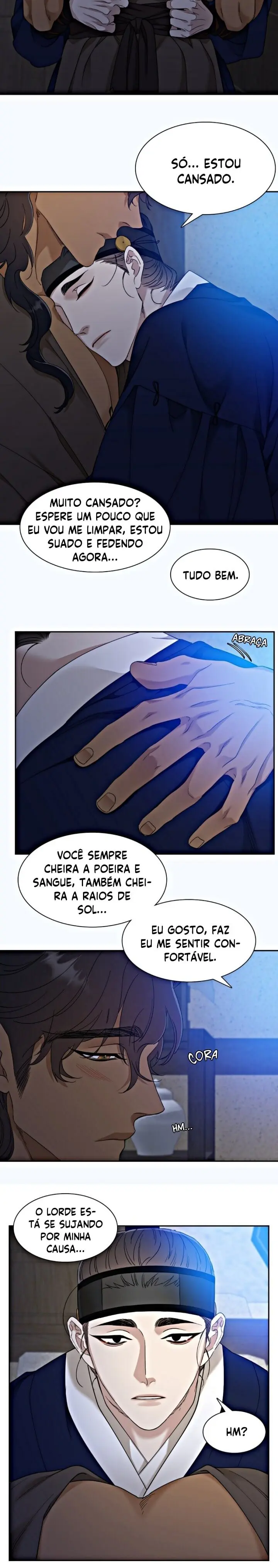 Pegadas De Tigre Sobre a Neve – Capítulo 40 Yaoi – Página 10