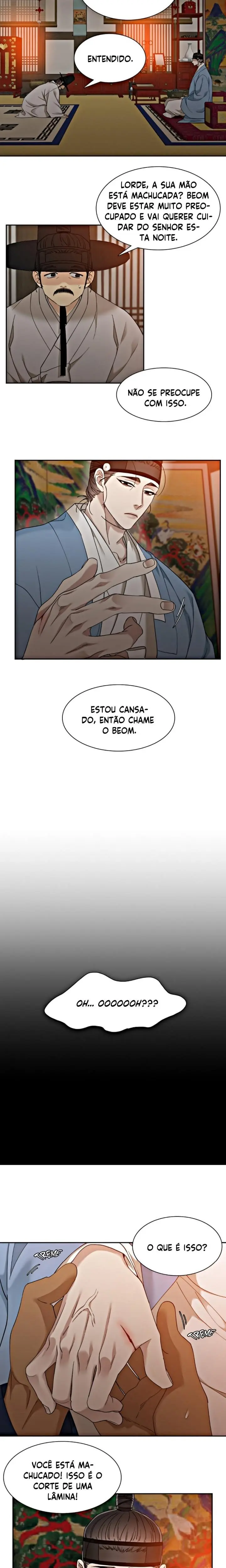 Pegadas De Tigre Sobre a Neve – Capítulo 40 Yaoi – Página 12