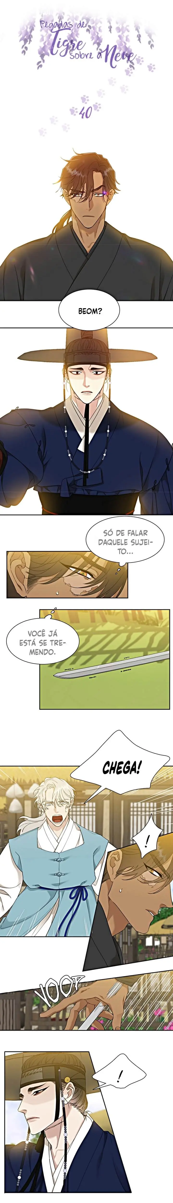 Pegadas De Tigre Sobre a Neve – Capítulo 40 Yaoi – Página 2