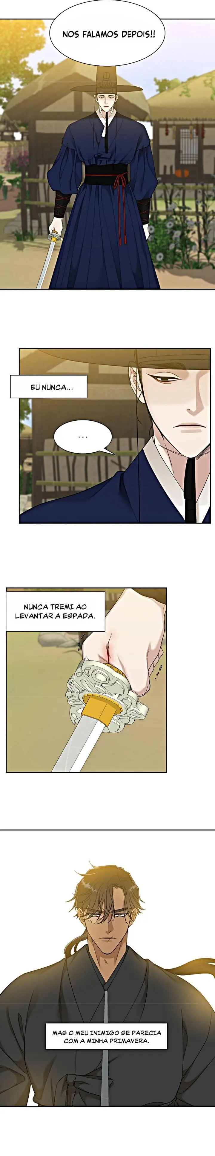 Pegadas De Tigre Sobre a Neve – Capítulo 40 Yaoi – Página 4