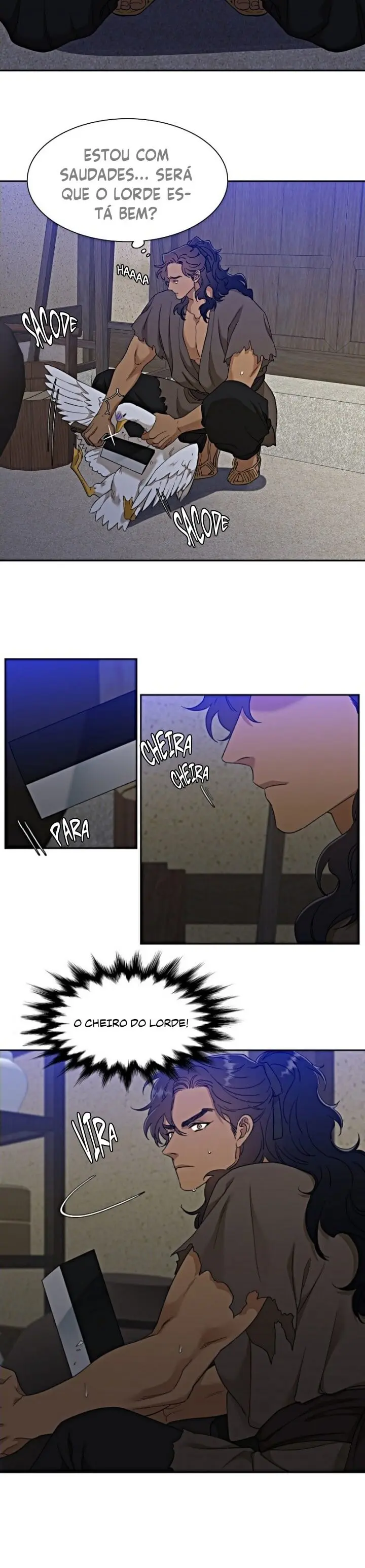 Pegadas De Tigre Sobre a Neve – Capítulo 40 Yaoi – Página 7