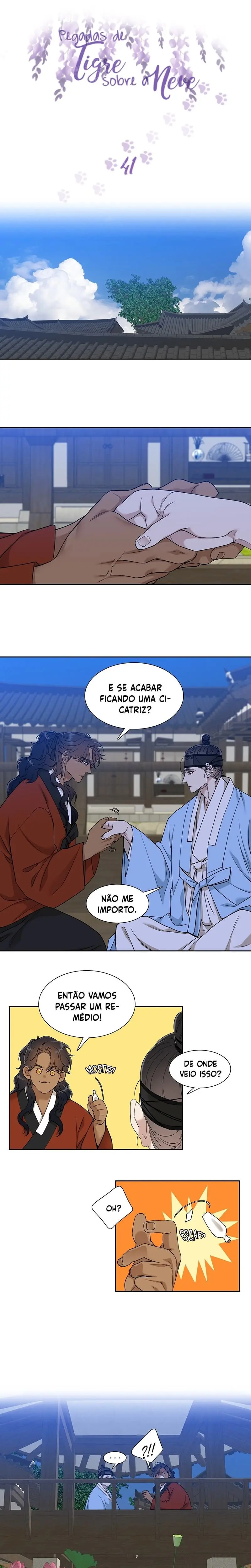 Pegadas De Tigre Sobre a Neve – Capítulo 41 Yaoi – Página 2