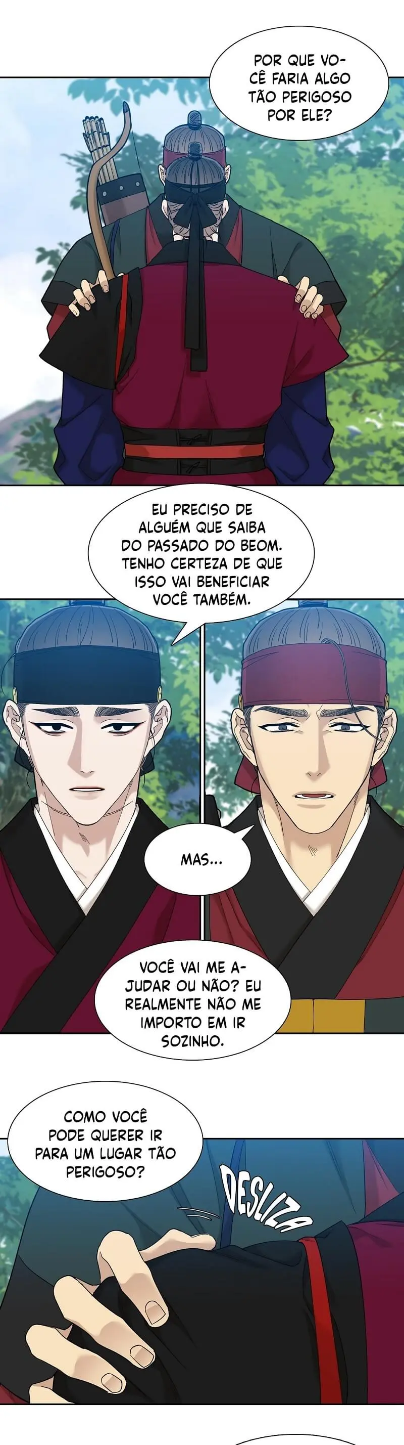 Pegadas De Tigre Sobre a Neve – Capítulo 42 Yaoi – Página 13