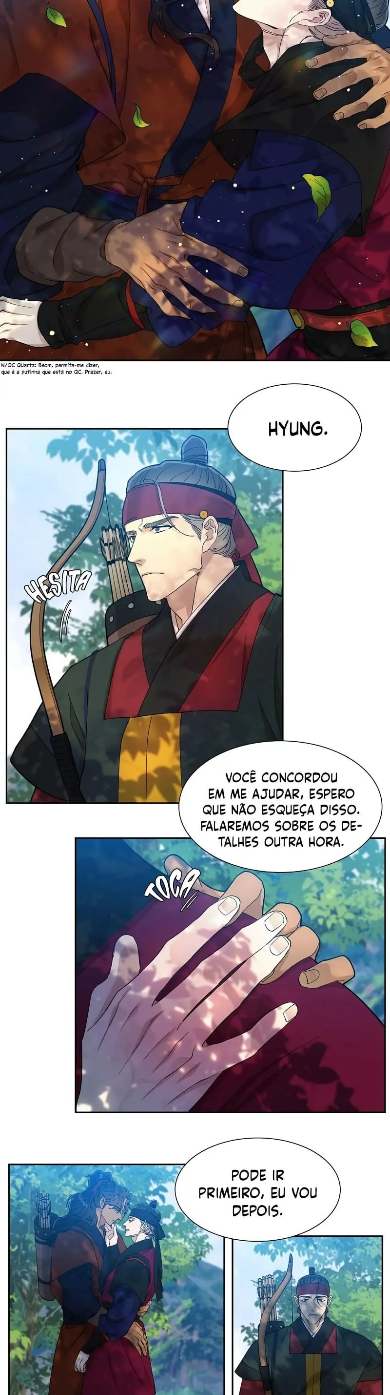 Pegadas De Tigre Sobre a Neve – Capítulo 42 Yaoi – Página 16