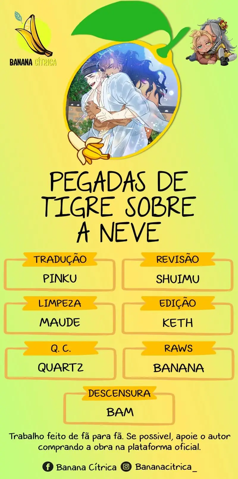 Pegadas De Tigre Sobre a Neve – Capítulo 43 Yaoi – Página 1