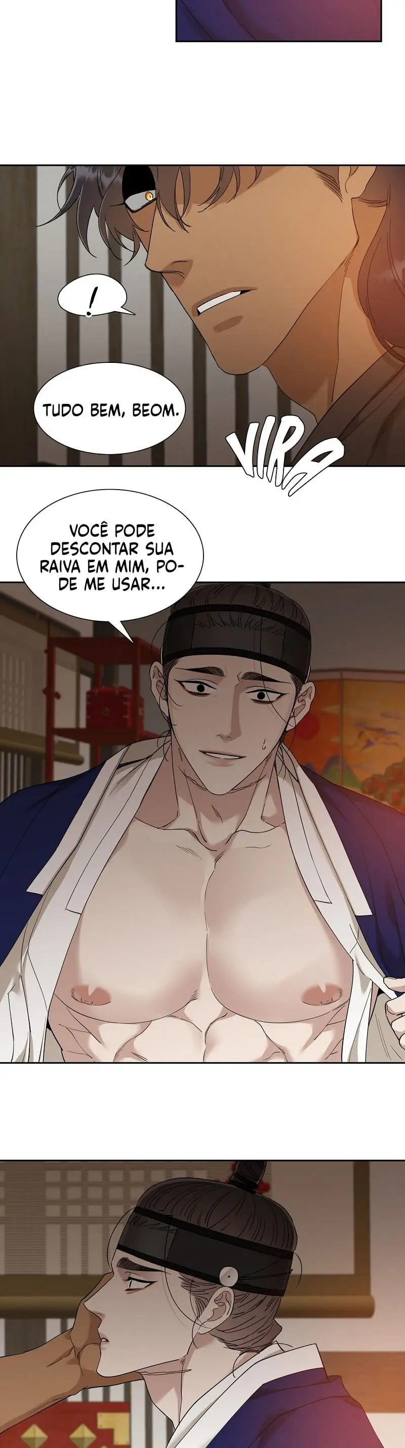 Pegadas De Tigre Sobre a Neve – Capítulo 43 Yaoi – Página 14