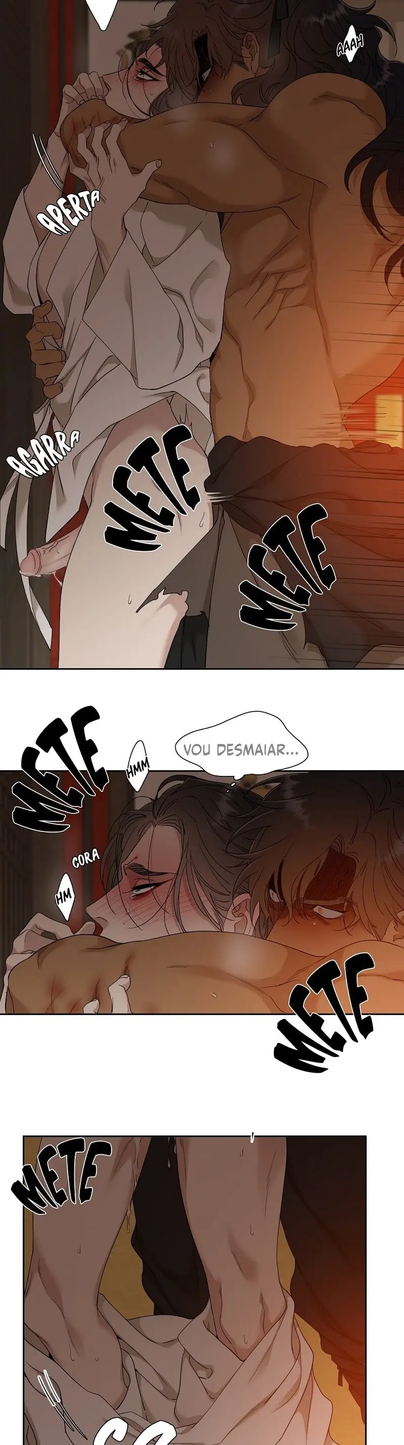 Pegadas De Tigre Sobre a Neve – Capítulo 43 Yaoi – Página 19