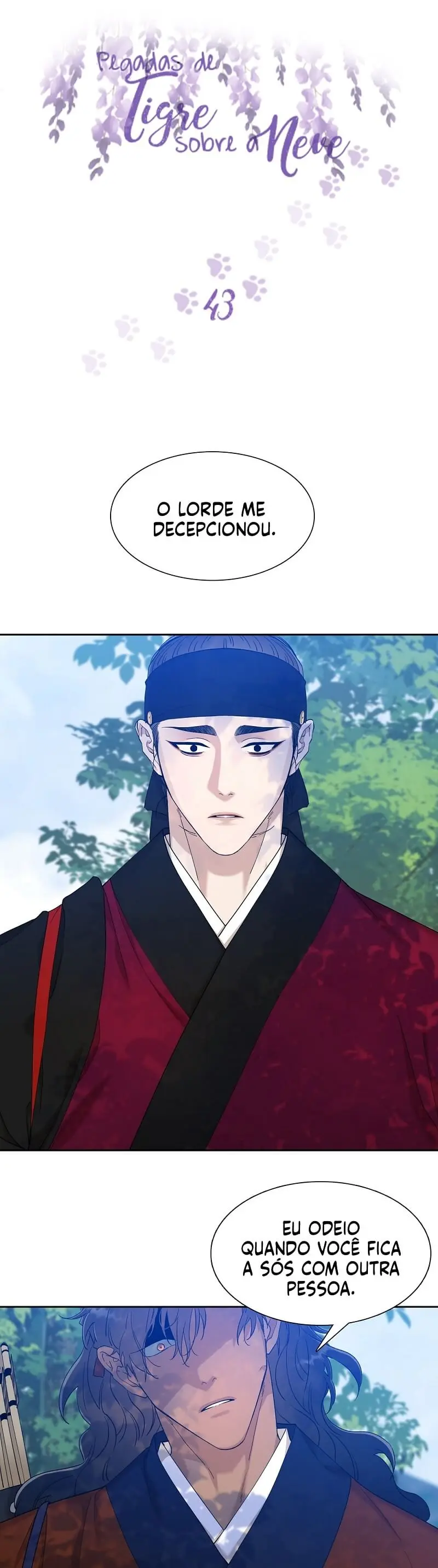 Pegadas De Tigre Sobre a Neve – Capítulo 43 Yaoi – Página 2