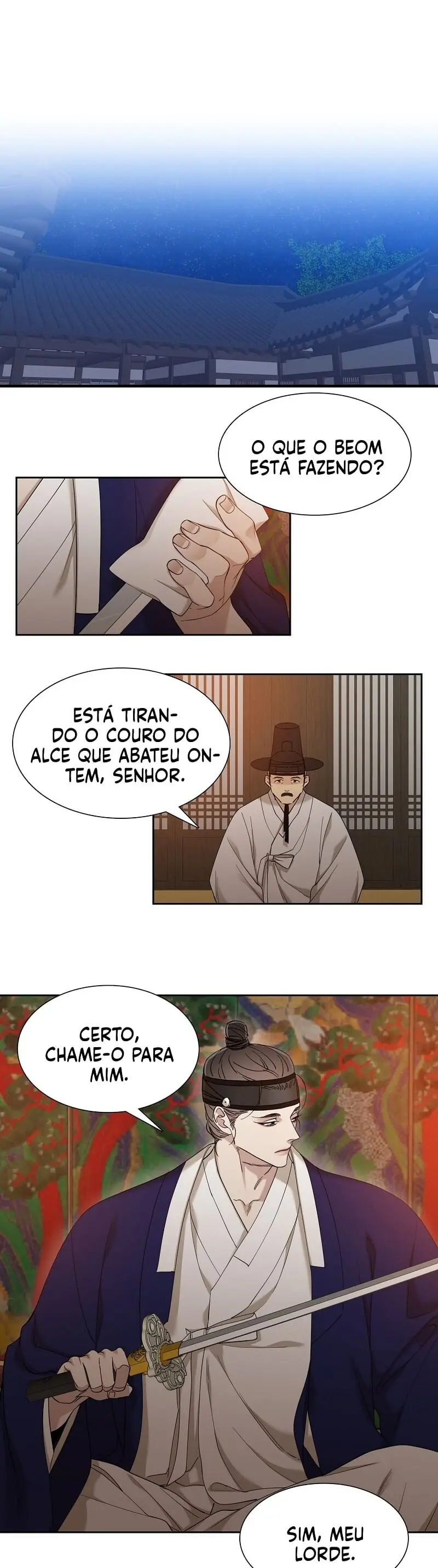 Pegadas De Tigre Sobre a Neve – Capítulo 43 Yaoi – Página 7